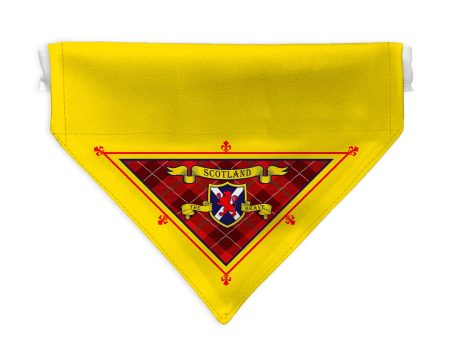 Scotland The Brave - Dog Bandana - 4 Sizes Cheap