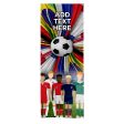 Personalised Text - World Cup - Flag Swirl Sale