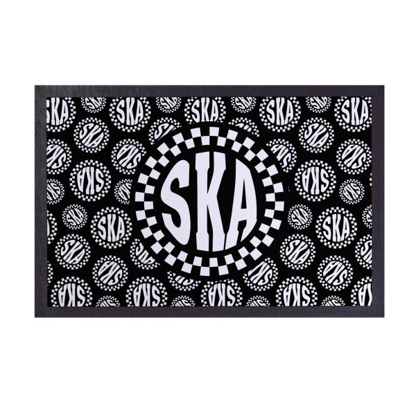 Ska Checks - Door Mat - 60cm x 40cm Online Hot Sale