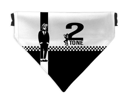 Ska 2 Tone - Dog Bandana - 4 Sizes Online Sale