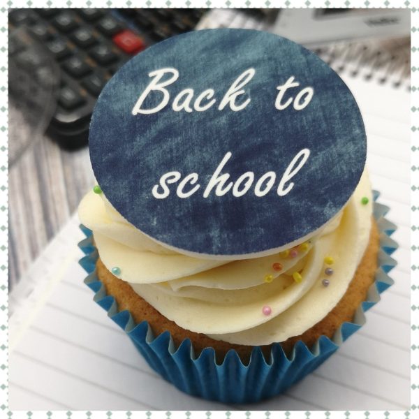 Back to school - design 7 - edible cake cupcake toppers For Discount