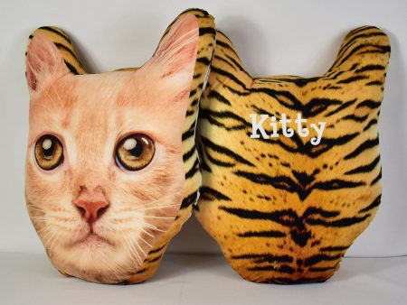 Mega Pet Face Cushion - Tiger Print Supply