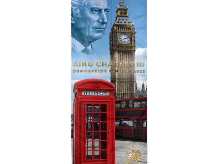 King Charles Coronation - London Streets - Door Banner Online