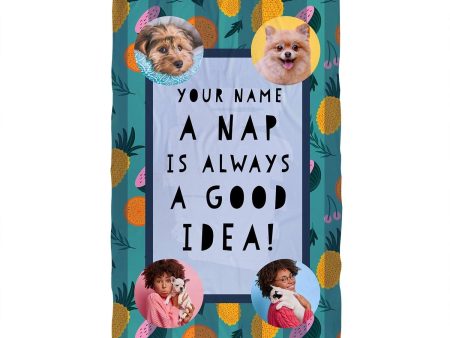 Nap Time - Large Lightweight, Microfibre Beach Towel Hot on Sale