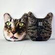 Mega Pet Face Cushion - Tabby Fur Hot on Sale