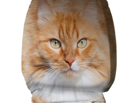 Ginger Cat - Car Seat Headrest Covers Cheap