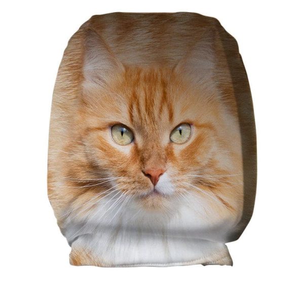 Ginger Cat - Car Seat Headrest Covers Cheap