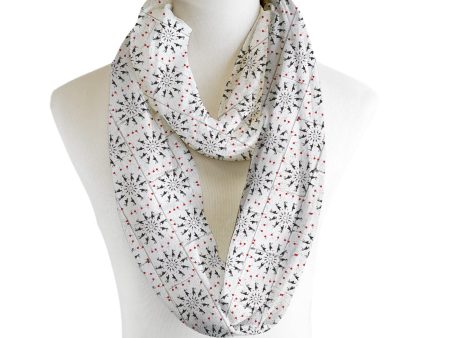 Banksy Balloon Girl - Scarf - Infinity  - Chiffon For Discount