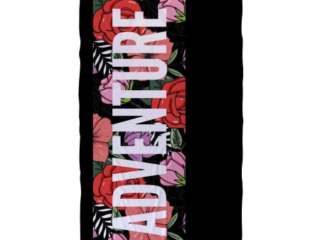 Adventure - Personalised Large Lightweight, Microfibre Beach Towel For Sale