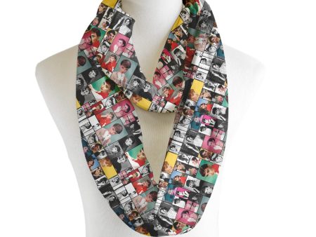 Audrey Hepburn Montage - Scarf - Infinity  - Chiffon Cheap