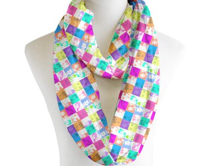 Audrey Hepburn Colour - Scarf - Infinity  - Chiffon Supply