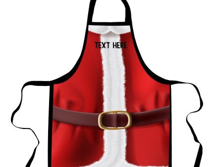 Christmas Santa Suit - Personalised Adult Apron Supply