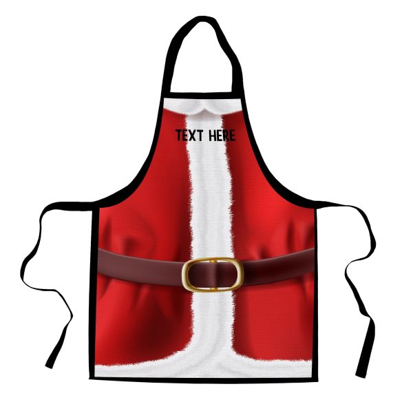 Christmas Santa Suit - Personalised Adult Apron Supply