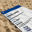 Birmingham City FC - Ticket Personalised Lightweight, Microfibre Beach Towel - 150cm x 75cm - Officially Licenced For Sale