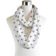 Banksy Panda - Scarf - Infinity  - Chiffon For Cheap