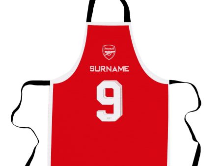 Arsenal FC Back of Shirt  - Officially Licenced Adult Apron Online Hot Sale