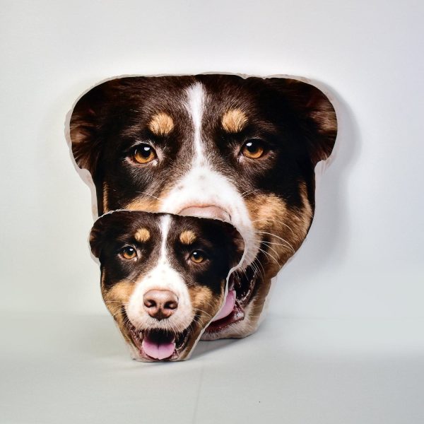 Mega Pet Face Cushion - Paw Prints Online Sale