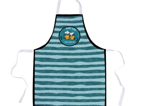 Blue Stripe Beer -  Adult Apron Online Hot Sale