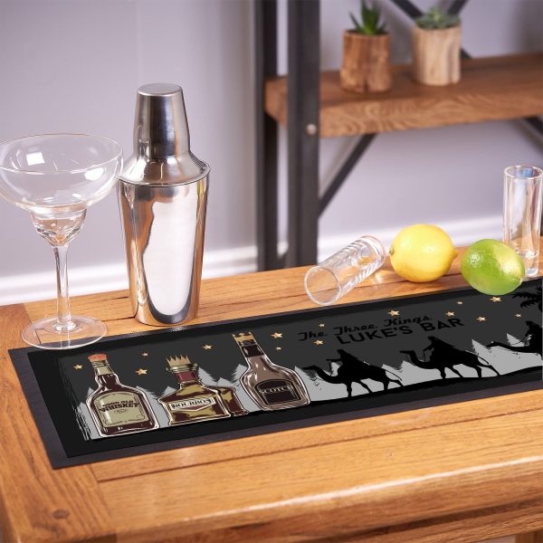 Personalised Bar Runner - Three Kings For Sale