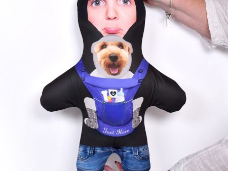 Purple Pet Carrier - Two Faces - Personalised Mini Me Doll Discount