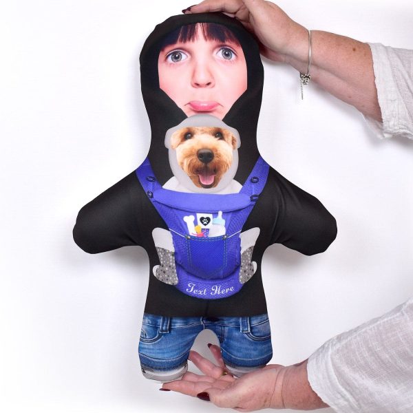 Purple Pet Carrier - Two Faces - Personalised Mini Me Doll Discount