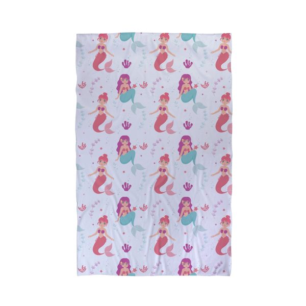 Mermaids - Personalised Large Lightweight, Microfibre Beach Towel on Sale