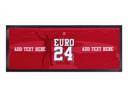 Euro 24 - England - Personalised Bar Runner For Discount