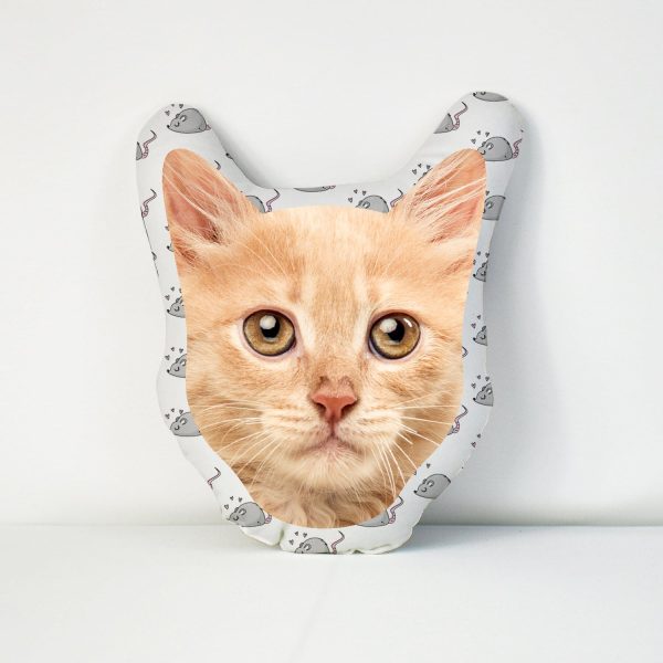 Mega Pet Face Cushion - Mouse Pattern Online Hot Sale