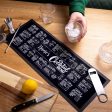 Personalised Bar Runner - Cocktail Menu For Cheap