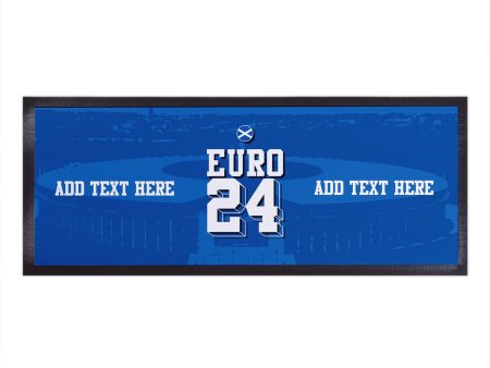 Euro 24 - Scotland - Personalised Bar Runner Online now