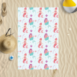 Mermaids - Personalised Large Lightweight, Microfibre Beach Towel on Sale