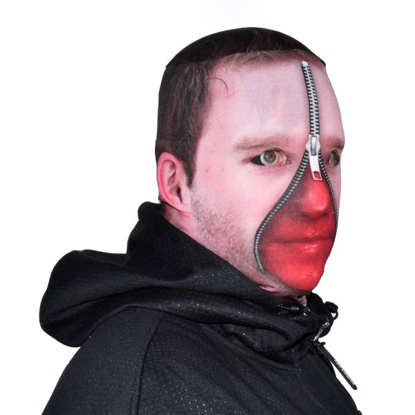 Bleeding Zip Mask - Faceskin Online