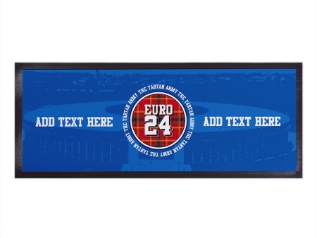 Euro 24 - The Tartan Army - Personalised Bar Runner Online now