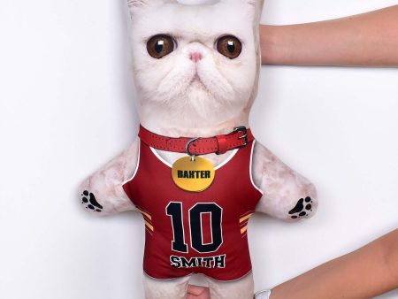 Basketball Jersey - 6 Fur Variants - Shape One - Personalised Pet Mini Me Online now