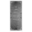 Personalised Text - Swirl Boarder - Wedding Door Banner Sale