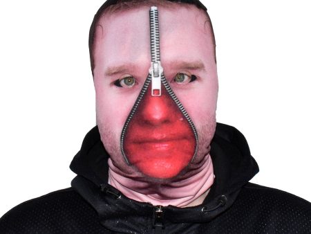 Bleeding Zip Mask - Faceskin Online