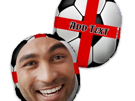 Personalised Football - England Cross - Mush Cush Online Hot Sale