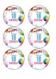 18th Birthday Cake Toppers - Party Design Supply