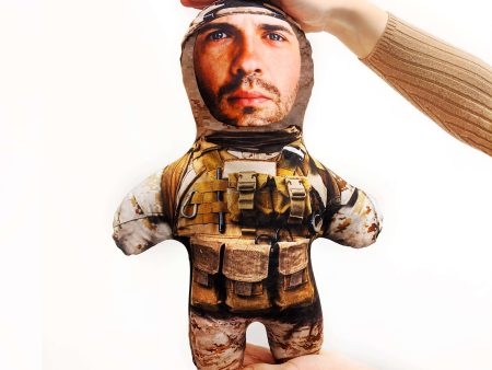 Army - Desert - Personalised Mini Me Doll For Discount