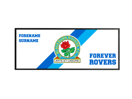 Blackburn Rovers Forever Personalised Regular Bar Runner Supply