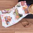 Personalised Large Lightweight, Microfibre Beach Towel | Tropical Floral (Photo) Sale