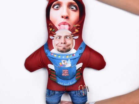 Baby Carrier - Christmas - Personalised Mini Me Doll For Sale