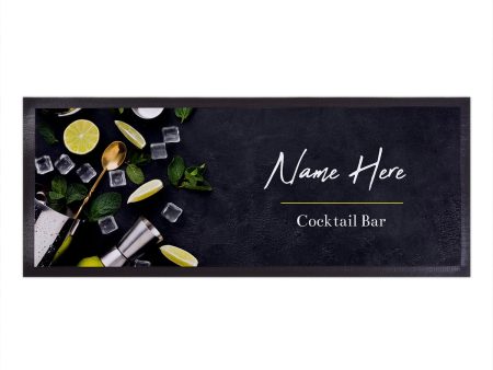 Personalised Bar Runner - Cocktails - Mojito Discount